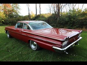 1960 Pontiac Bonneville Start up, Walk Around, and Driving Video