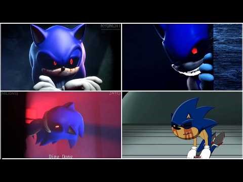 Sonic vs Sonic.exe 😱 | Coffin Dance Animation (AI 3D)