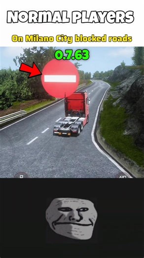 TOE3 Milano Update - Normal players Vs Hacker #trucksimulator #truckersofeurope3