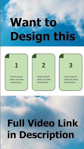 How to Create a Minimal Process Infographic in PowerPoint? | Step-by-Step Tutorial