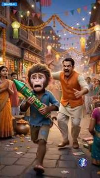 A Little Monkey's Diwali Story | Heartwarming Animation #viral