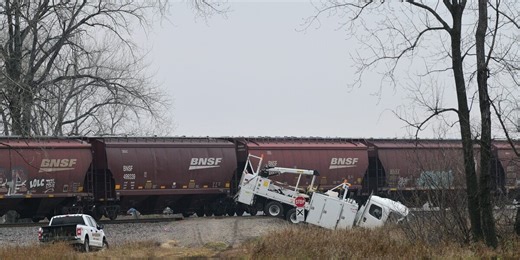 Deadly train crash near New Rockford