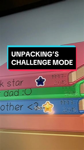 Beating Unpacking's Challenge Mode in Less Than Twelve Hours