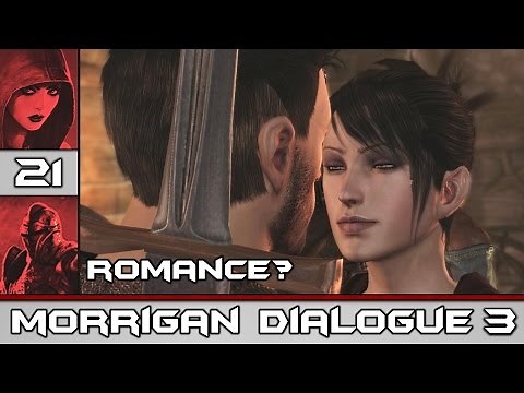 Dragon Age: Origins - Morrigan Kiss Scene & Possible Romance Pt.3 #21