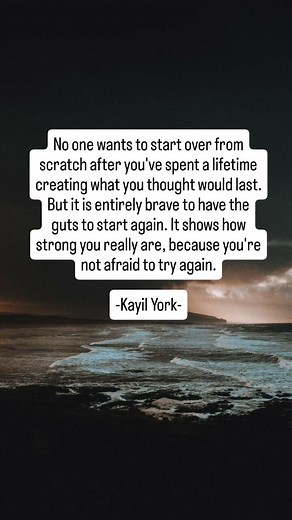 Starting from scratch isn't easy ❤️‍🩹🙏🏻 #kayilyork #startingover #Heartfelt #writinglife #authorlife #fromscratch #HealingTogether | Roses & Thorns