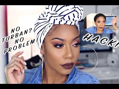 TURBAN HACK! USING A SHIRT?