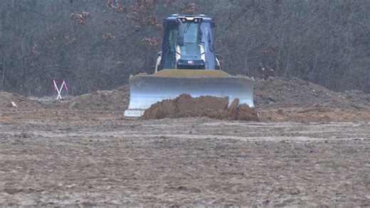 New I & M power substation under construction to improve service reliability