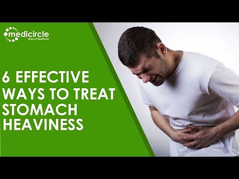 6 Effective methods to treat stomach heaviness