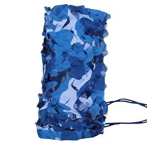 [Hot Item] Waterproof Blue Hiding Outdoor Covering Shade Camo Netting Tactical Safety Camouflage Net