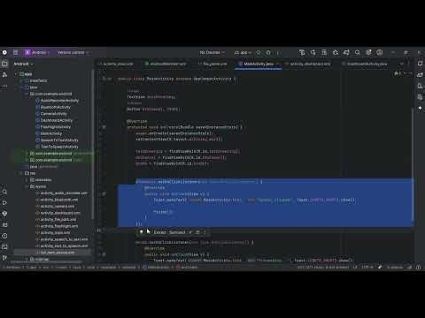 Simple UI with functional buttons