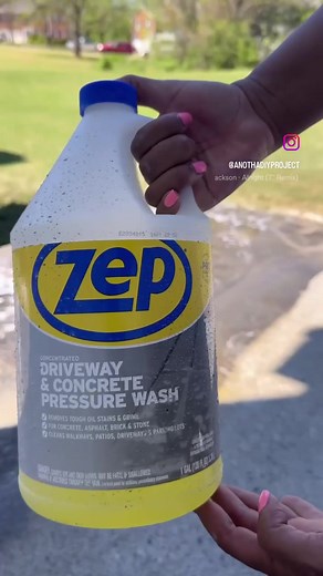 Zep Driveway & Concrete Pressure Wash Cleaner - Clean Surfaces with JmillaKing