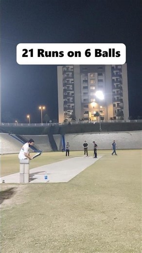21 Runs on 6 Balls 🔥🔥🔥 #cricketshorts