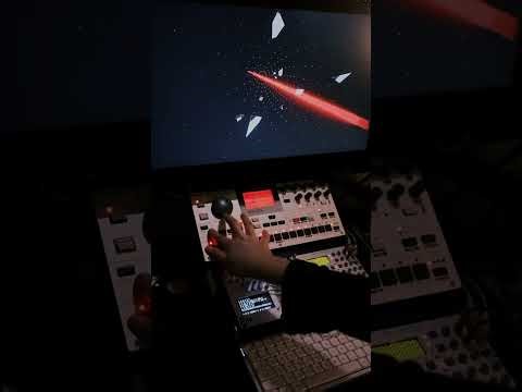 teletype + machinedrum + just friends + er-301 + max/msp/jitter