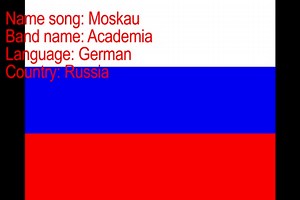 德语神曲《moskau》13国语言版