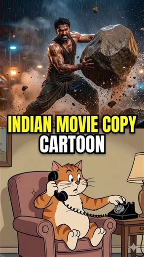 When indian movies copy cartoons 🤯!