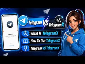 Telegram VS Telegram X 🔥 What Is Telegram X 👉 How To Use Telegram X 😍