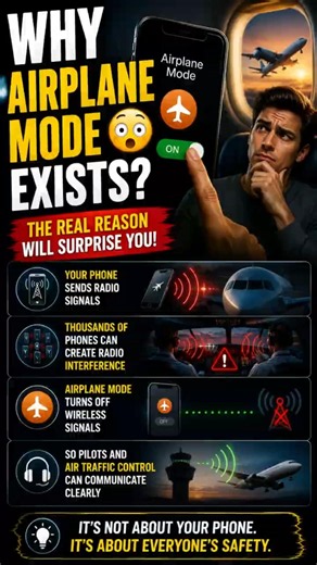 Why Does Airplane Mode Exist? 😳