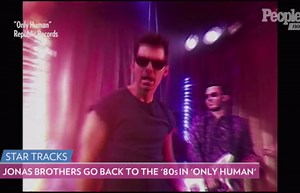 The Jonas Brothers Go Back to the '80s in Fun New Music Video for 'Only Human'