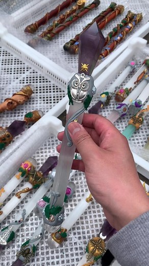 how about a crystal wand for real magic #crystalshop #crystalwand