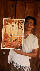 This reminds me of my childhood memories. 🍂🌼 #กะญอ #kayor #kayorart #kayorstudio | KAYOR