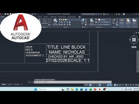 How to create title block in Autodesk Autocad. Step-by-Step Guide/ / Complete beginners