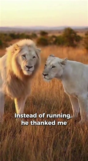 The Albino Lion Came Back Months Later... 😭❤️