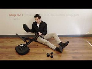 ProErgo Ergonomic Kneeling Chair Assembly Video