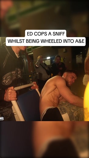 Ed in hospital after snapping leg😂 #edmatthews #stream #fyp@Ed Matty