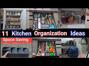 11 Space Saving Kitchen Organizing Tips | Simplify Your Space With Best Kitchen Organization Ideas