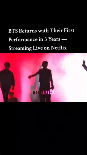 vidyatimes on Instagram: "BTS Returns with Their First Performance in 3 Years — Streaming Live on Netflix #instagram #facebook #foryou #goviral❤️"