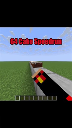 Minecraft Cake Speedrun