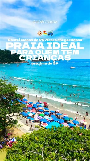 Jotape I Tô de Passeio on Instagram: "PRAIA PRÓXIMA DE SP: ideal para quem tem criança 🏝️🚎👶🏻 📍Praia do Guaiúba: fica no Guarujá, a aproximadamente 60km da capital paulista. É uma praia de mar calmo com poucas ondas, ideal para banho, relaxar e curtir com a família. 🚌 Fazer um bate e volta para a praia de busão é com a @blablacarbr. Compre suas passagens na promoção por lá, e economize! Use o cupom 10JOTAPE para ganhar desconto 🤩 P U B L I #ViajecomBlaBlaCar #sp #guaruja #Praia #onibus"