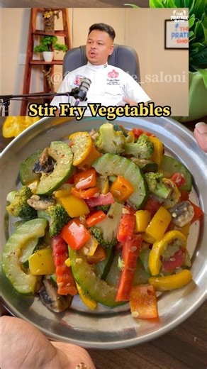 Healthy Stir Fry Vegetables khaye h kabhi ? #stirfryvegetables #healthyrecipes #quickrecipe #ytshort