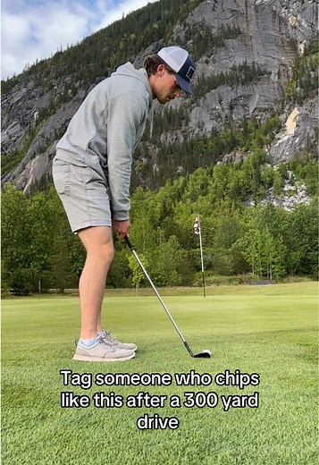 Chipping Fails After a 300 Yard Drive: The Golf Meme