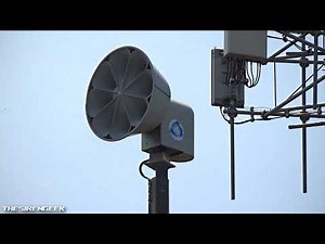 ASC T-128 Tornado Siren Test - Alert - Port Washington, WI