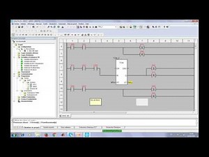formation Unity PRO en LADDER (LES BASES)partie2 /réalisation de la temporisation