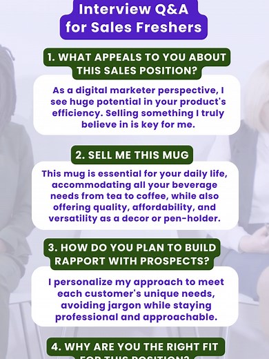 Top Sales Interview Questions and How to Answer Them