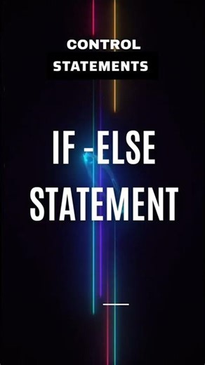 If Else in Java | Tamil Explanation | #java #controlstatements #programmingtips
