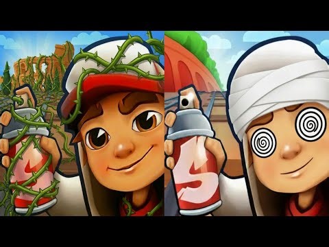 Subway Surfers : Rome 2026 🆚 The Repeat 2025 Map Comparison