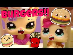 LPS- Cooking With Chef Emily | Episode #4 | (Hamburgers!!)