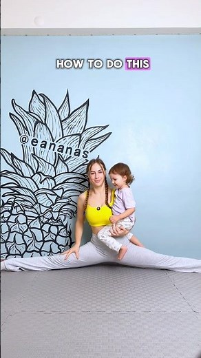 Easy Split Tutorial 🔥😱 #gymnast #split #howto #easy #flexibility #easytips #sisters