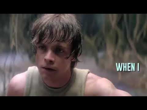 Yoda getting poked in the coconuts while strolling on the beach Song