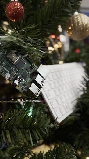 Christmas at the Raspberry Pi Store.