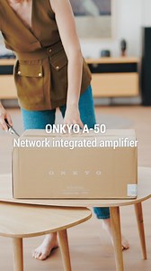 Unbox the Icon A-50 with us. Start the New Year with powerful sound. | Onkyo USA
