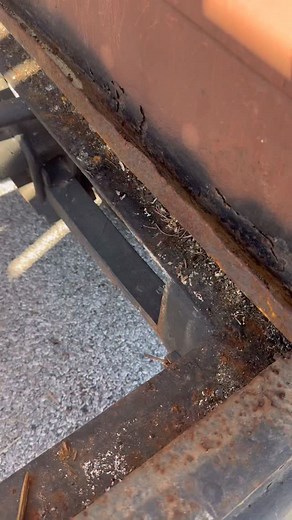 Rebuilding the foundation, one rusty beam at a time! 🛠️ Day 3 was all about rust removal and prevention on the horse trailer frame. From grinding to applying high-performance metal primer, this critical step ensures our future pizza trailer is rock solid. What’s the toughest DIY project you’ve ever tackled? 👇 #FoodTruckBuild #PizzaTrailer #DIY #RustReform #FoodCatering” | Leonel's Pizza