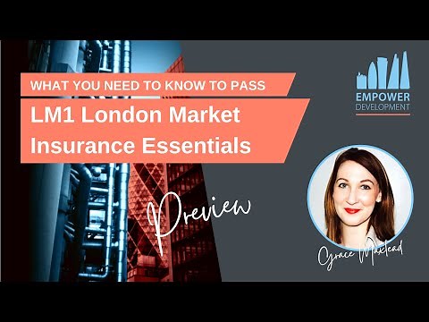 LM1 What you need to know - preview (London Market Insurance Essentials)