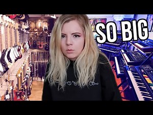 I went to the biggest music store in the world!