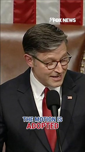 WATCH: Speaker Johnson announces passage of Trump’s ‘big, beautiful bill’ #foxnews #news #shorts