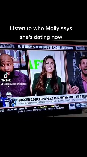 Who Molly Qerim says she's dating now. #espn#mollyandjalen#mollyqerim#firsttake