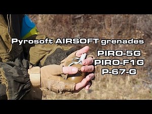PYROSOFT Airsoft PYRO BB grenades #pyrosoft #anareus